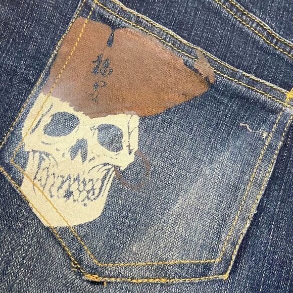 Disney Pirates Of The Caribbean Denim Skirt - Picture 4 of 10